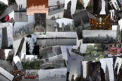 A collage of the main attractions in Manhattan, New York, USA